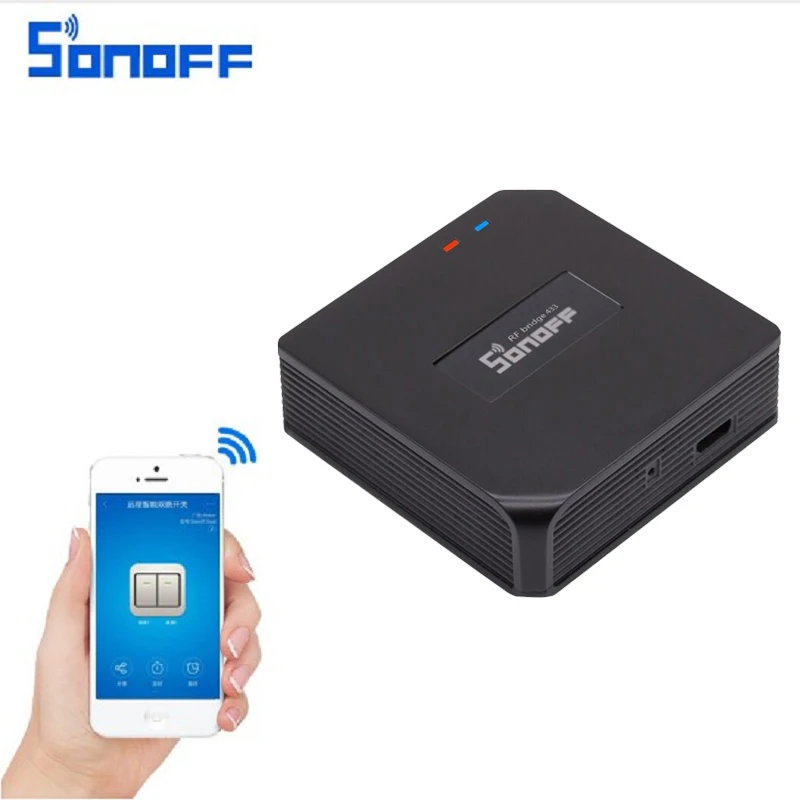 Sonoff RF Brigde умный пульт дистанционного управления Замена беспроводной