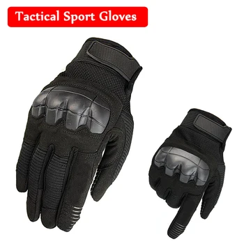 

Airsoft Paintball Sport Tactical Gloves Army Combat Militay Armed Gloves Hunting Cycling Full Finger Rubber Knuckle Gloves