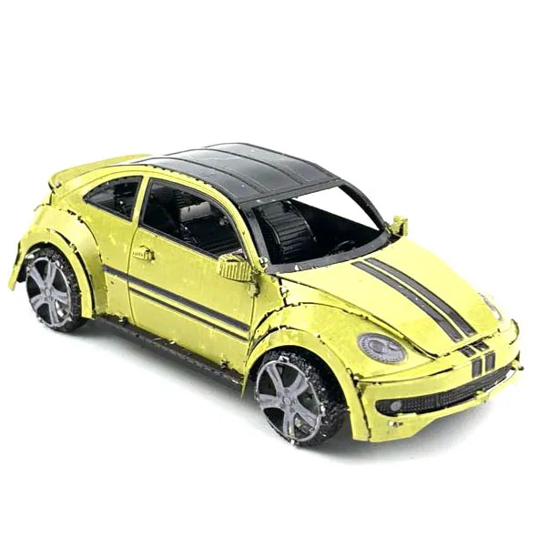 Modelo para Crianças Mini Metal Quebra-cabeças Adultas Brinquedos Educativos Interativos Jigsaw Colored Beetle Collectional Interesse Formação 3d 11 Brinquedos e hobbies