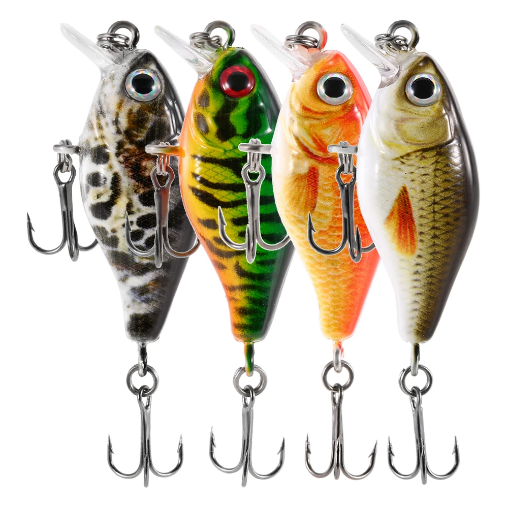 

Blusea 1pc 2 inch 8.3g Mini Crankbait Floating Fishing Lure Crank Bass Bait Wobbler Fishing Lure Hard Fishing Lure Bait