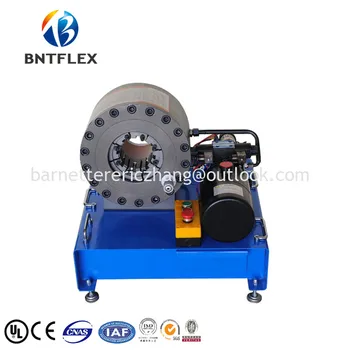 

crimping 1/4" to 1" 1.5kw 2HP 12 volt mobile hose swaging machine