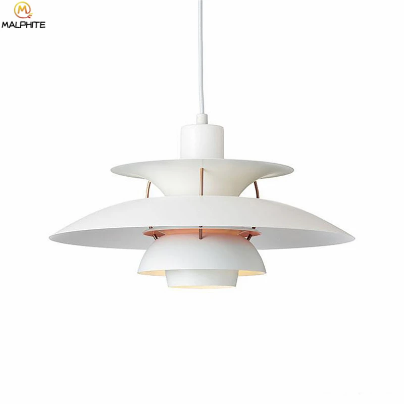 

Nordic Modern PH5 Pendant Light Simple Colored Metals Pendant Lamp Kitchen Fixtures Restaurant Decor Lighting Hanglamp Luminaria