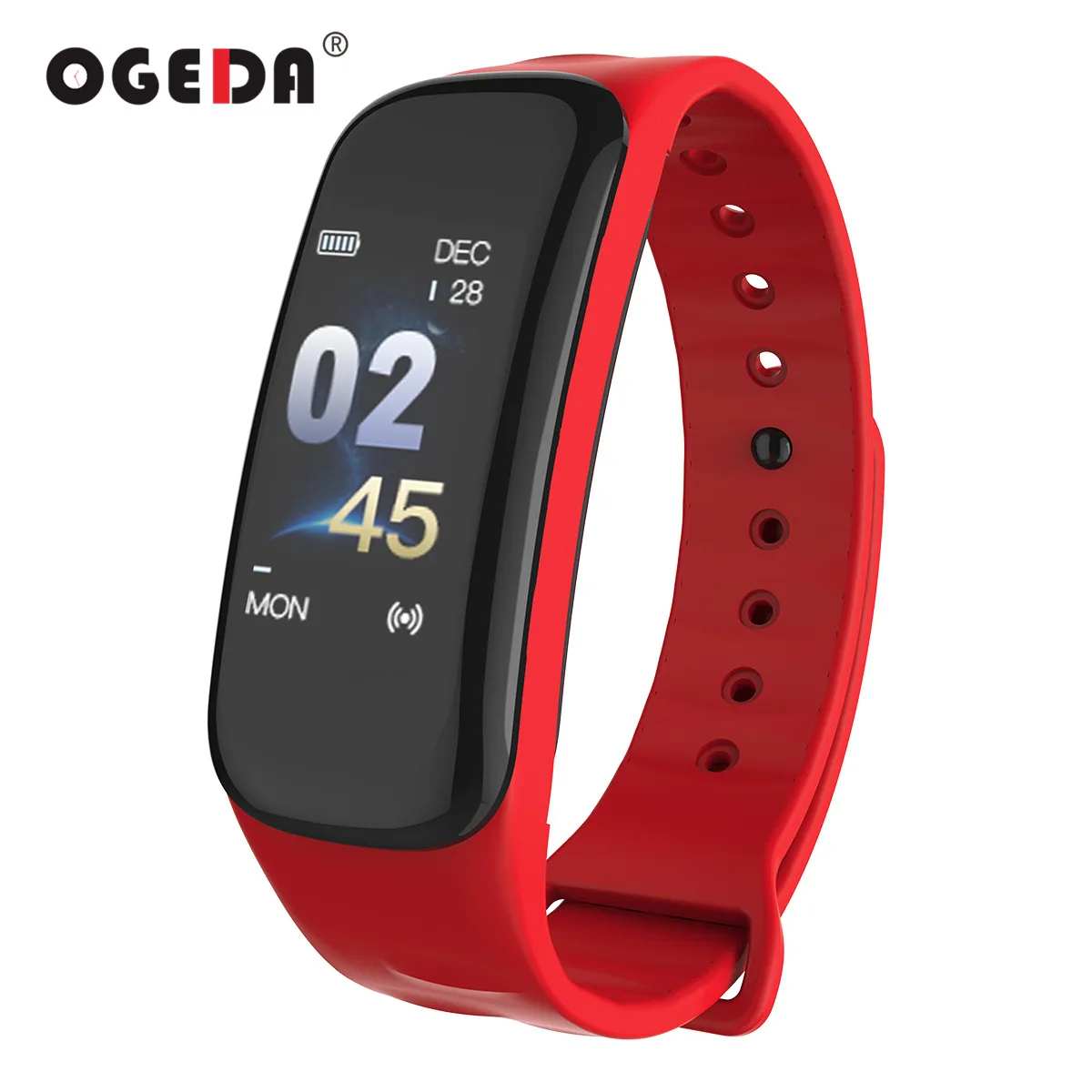 Goede Smart heren Horloge Sport Armband Bloeddruk Hartslag Sleep Monitor Stappenteller Waterdichte Klok Bluetooth Verbinding voor