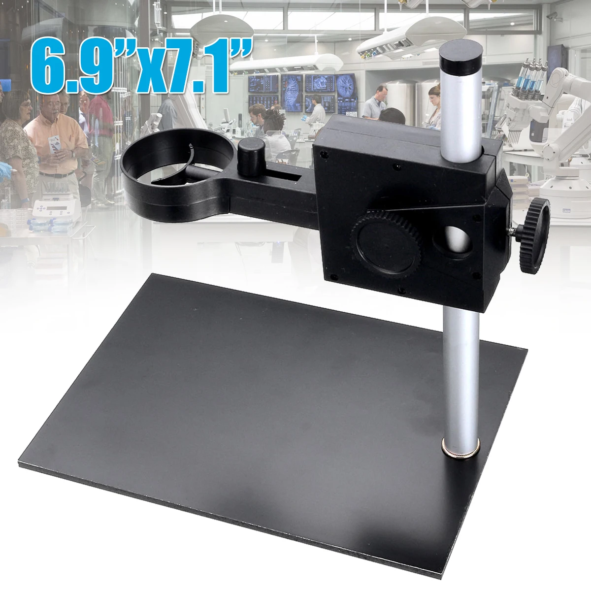 

Adjustable Industrial Camera Holder Digital Industry Lab Microscope Bracket Holder Stand Lowering Stage USB Digital Microscope
