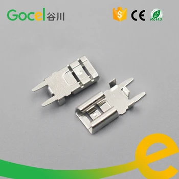 

250 series PCB soldering terminal,circuit board terminal connector DJ622-P6.3