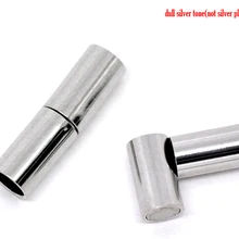 DoreenBeads ювелирные изделия Модные крючки серебряный тон баррель магнитные застежки для изготовления ожерелья браслеты 20 мм, отверстие: 4 мм 1 комплект