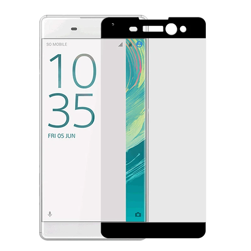 3D изогнутое закаленное стекло для Sony Xperia XA Ultra полное покрытие 9H Защитная пленка