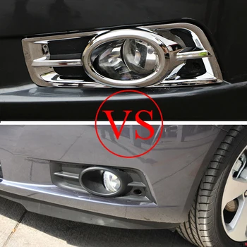 

Carmilla Car Front Fog Lamp Trim Fog Lights Covered Covers Sticker for Chevrolet Cruze 2009 -2015 2016 Car Styling Accessories