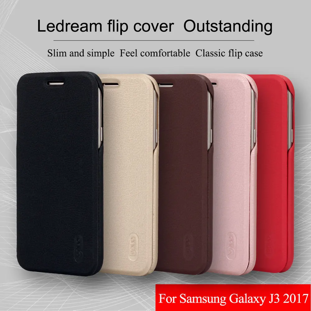 Pour Samsung Galaxy J3 Pro 17 Cas En Cuir Lenuo Premium Telephone Sac Flip Couverture Souple Pour Samsung Galaxy J3 17 J330 Telephone Shell Aliexpress