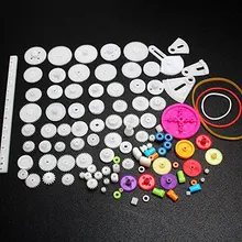 Пластмассовый редуктор для редуктора, набор передач для игрушек(упаковка из 105