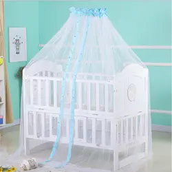 Детская противомоскитная сетка Летняя Сетка купольная спальня новорожденные младенцы переносной навес детские постельные