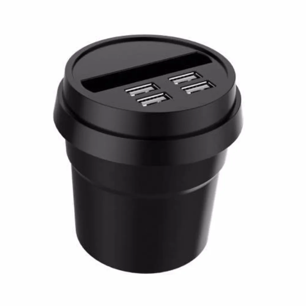 Бесплатная доставка Новый стиль 4 USB Автомобильное зарядное устройство слот для