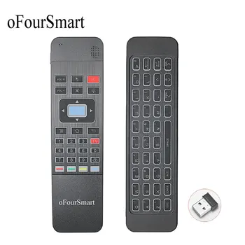 

T3-C 2.4G Air Mouse Remote with Backlit Seven Color Mini Wireless Keyboard for Android Smart TV Box TX3 X96 Mini Projector IPTV