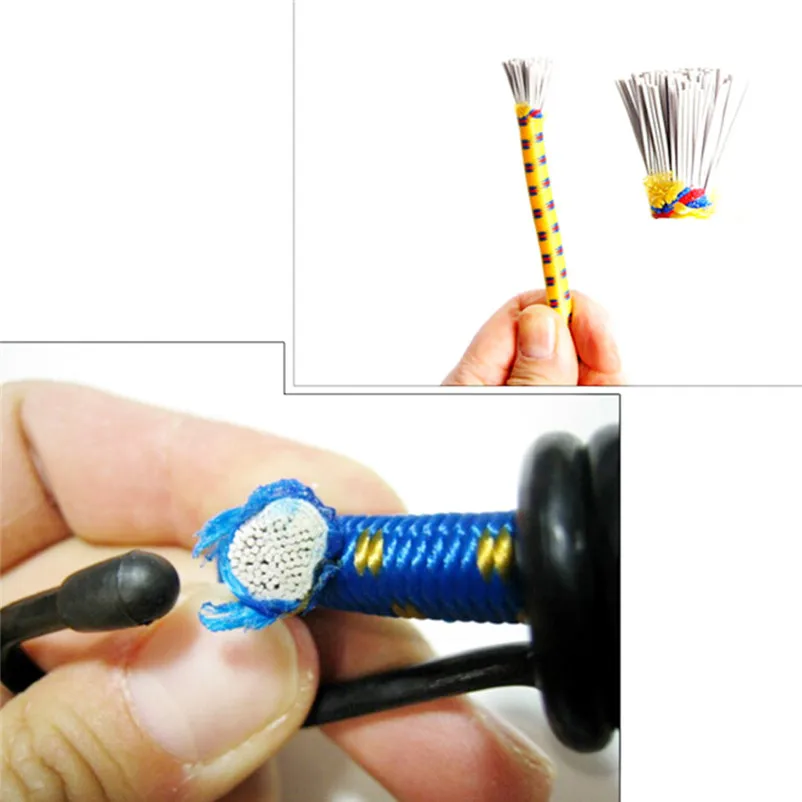 Outdoor Tent Hook 15CM Camping Essential Multifunction Elastic Rope Tied Rope Camping Hiking Tent Accessories #4S04 (3)
