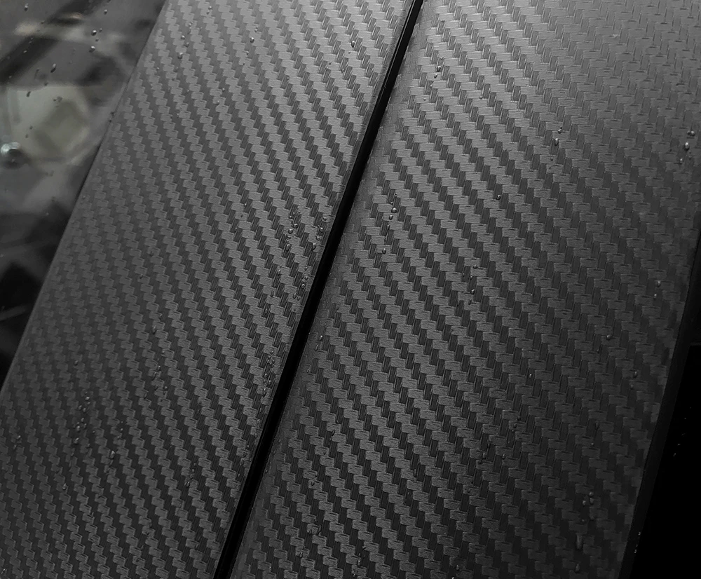 Автомобильная оконная рама ABC столб из углеродного волокна защитная пленка