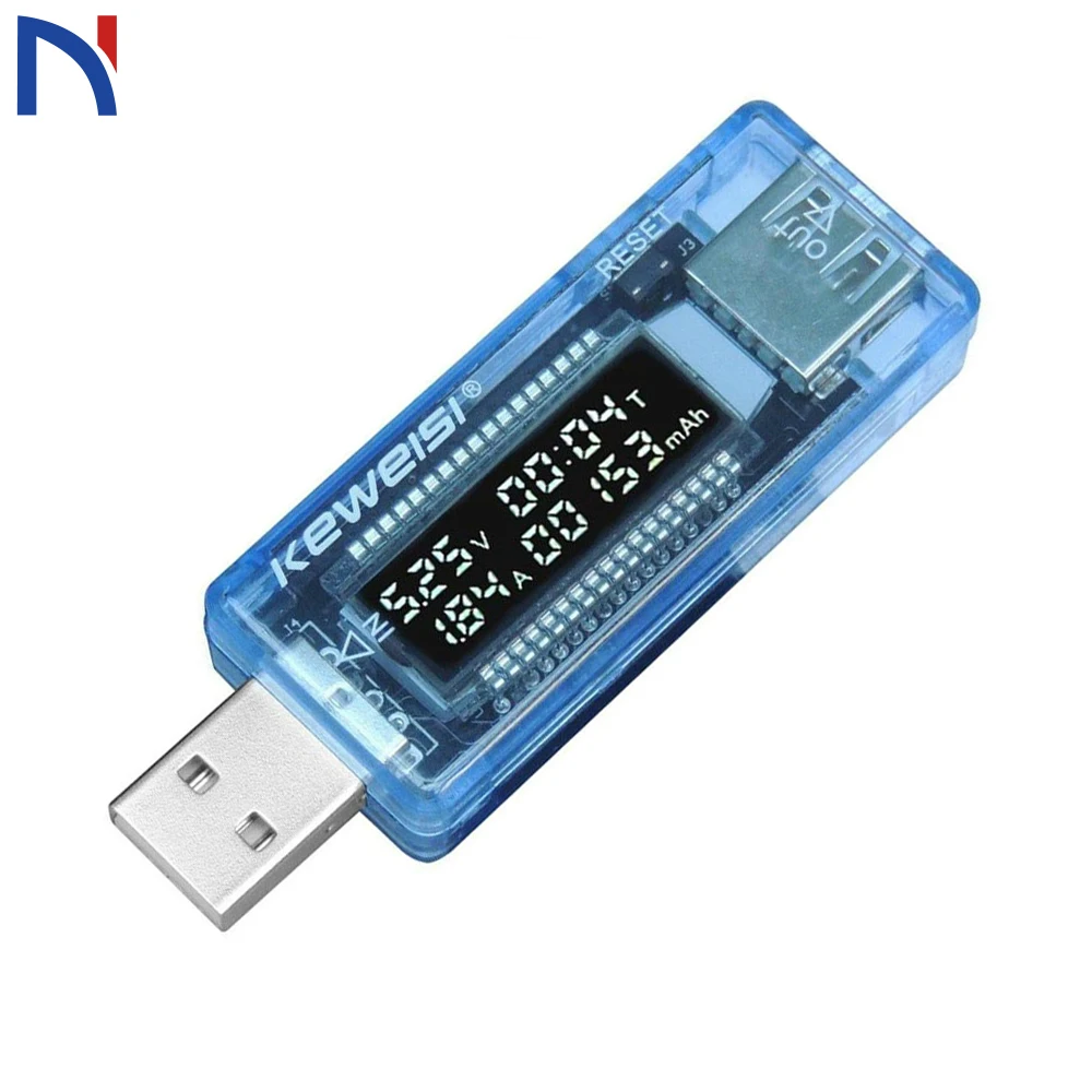 

USB Battery Tester Current Voltage Capacity Tester USB Volt Current Voltage Doctor Charger Capacity Tester Meter Tools