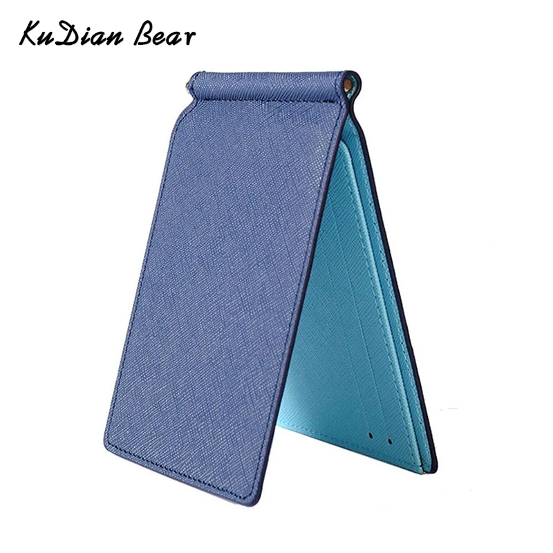 

Men Money Clips With 4 Card Slots Brand Designer 2 Folds Open Billfold Clamp For Money Changes--BID130 PM49