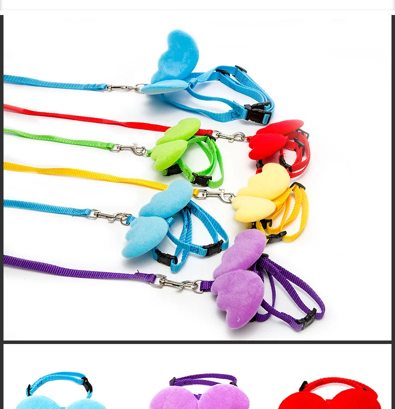 Нейлоновая регулируемая подвеска для маленьких собак и кошек|dog leash and collar|pet dog