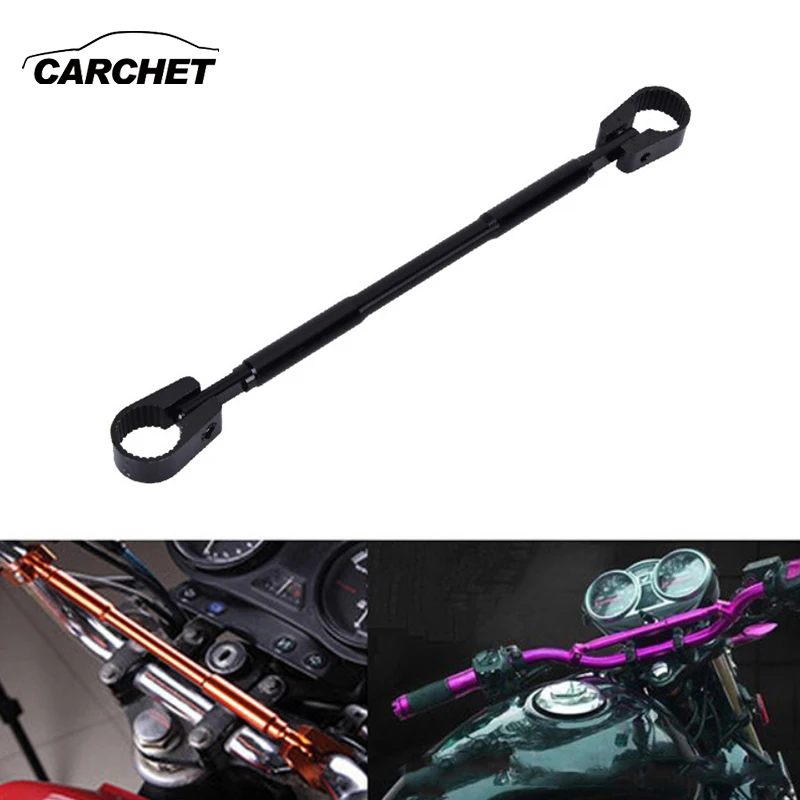 

CARCHET CNC Aluminum Motorcycle Handlebar Crossbar Modified Strengthen Balance Handlebar Crossbar Handle Bar Balance Beam