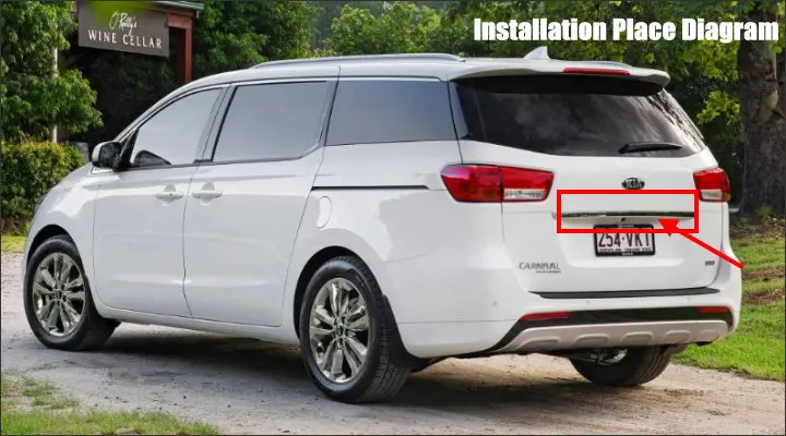 Liislee Car Parking Camera  Reverse Camera For Kia Carnival YP  Sedona 2015 2016  RearView Camera  License Plate Light CAM  1