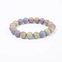 Новая мода Красочные Хрустальные бисерные браслеты для женщин сладкий темперамент браслеты ручной работы и браслеты талисманы ювелирные изделия