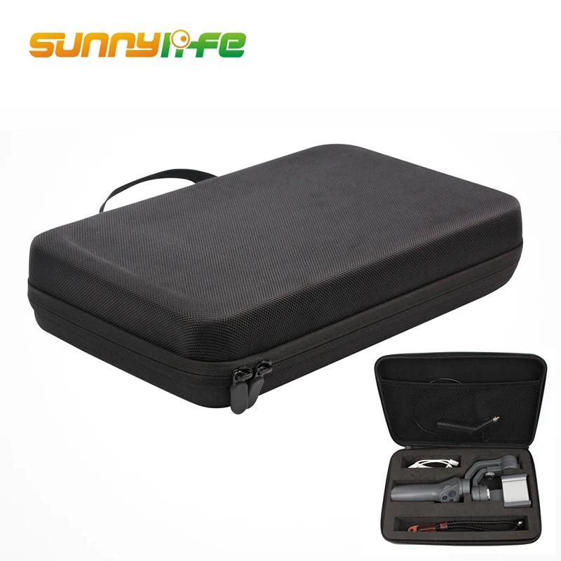

Sunnylife Carrying Case for DJI OSMO Mobile 2 Gimbal Box Portable Protective Storage Bag & Case Black Color DJI Accessories