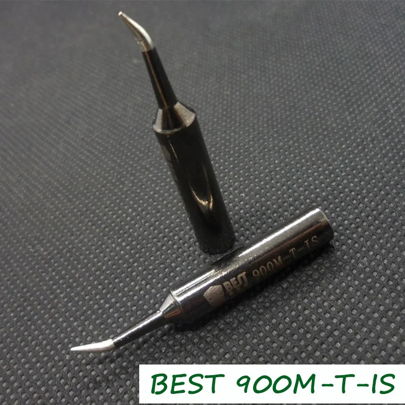 5PCS Soldador BST 900M T IS Black Soldering Iron Tip Solder Tip