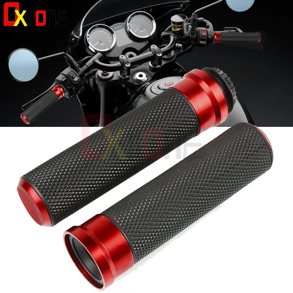 

Motorcycle CNC Handle Bar Grips Handlebar Grip Hand Bars For Honda CBR 600F 600RR 650F 900RR 929RR 954RR VT 600C CD CD2 750 Aero