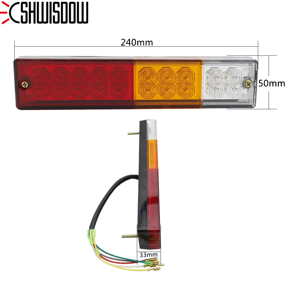 2 шт. 20LED авто Стоп задний тормоз заднего хода светильник поворота Индикатор 12V 24V