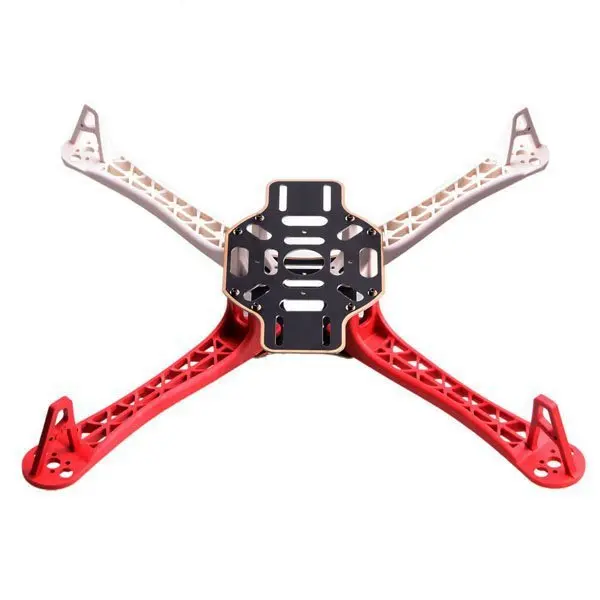 

F02192 HJ 450 Multicopter 450F nylon Fiber Frame Airframe kit Strong Smooth RC KK MK MWC 4-axis DIY Quadcopter plane
