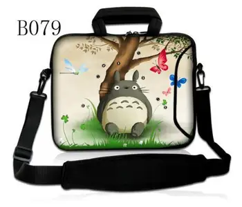 

Totoro Fashion 17.3 inch Laptop Bag 17 Notebook Computer Bag Messenger Shoulder Bag Men Women Briefcase Business