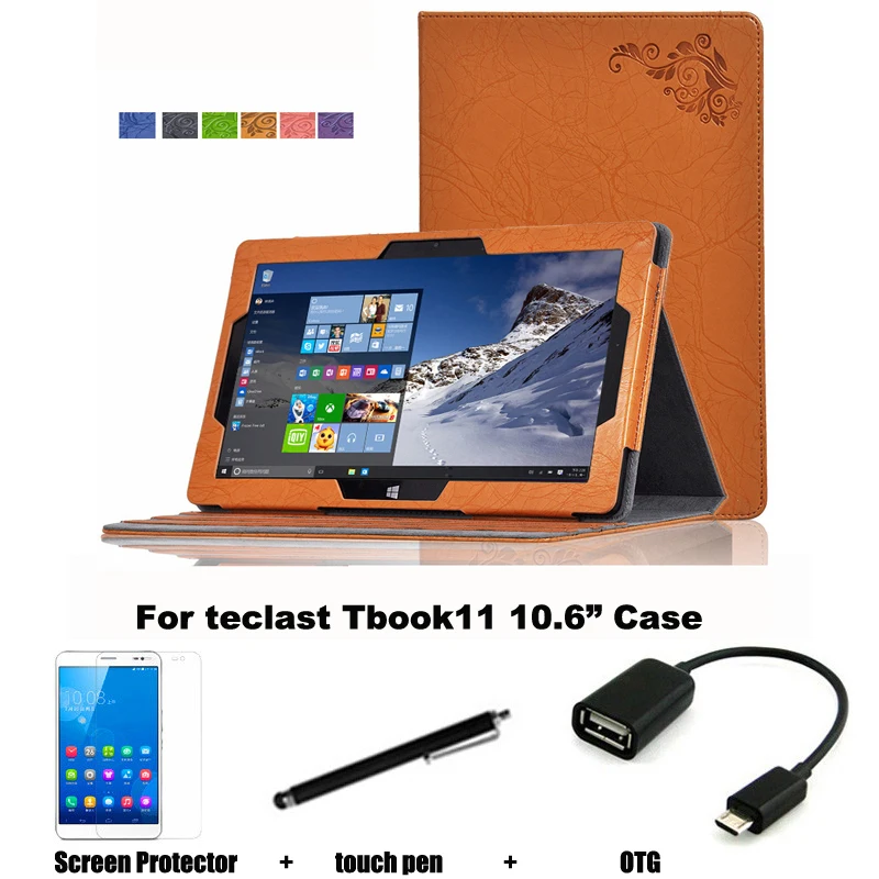 Для teclast tbook11 tablet pc покоя case 10.6 ''защитная кожа case защитной оболочки/кожи case стенд tbook11