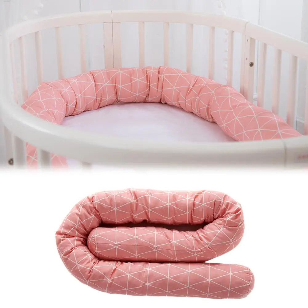 Cotton Crib Bumper Creative Clouds Plush Pillows Crib Bumper Pads Baby Crib Liner Print Pillows Bed Children Cradle Newborn