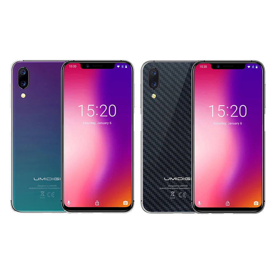 UMIDIGI One 19:9 Android 8 1 Восьмиядерный мобильный телефон 5 9 'Ɗ Гб + 32 ГБ разблокировка