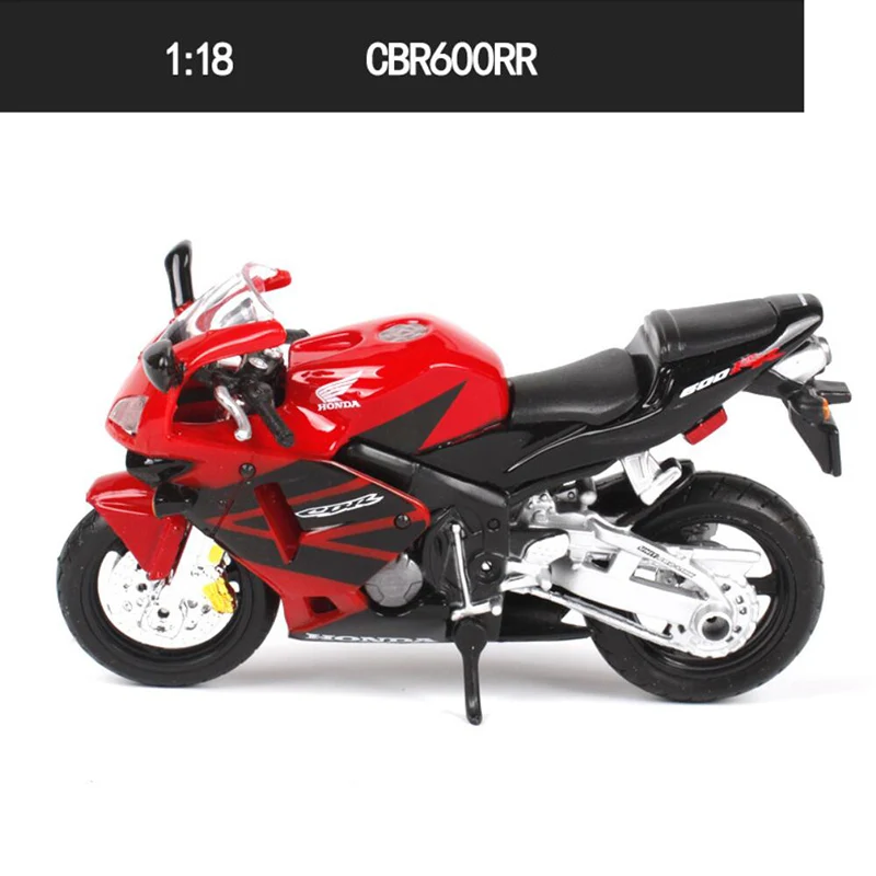 Maisto 1:18 Scale Motorcycle Toy Alloy Motorbike VFR CBR600RR CRF450R Collectible Model Toys Cars Gift - Цвет: CBR600RR