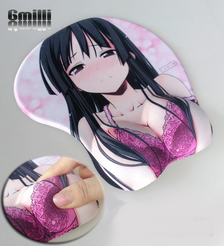 Gmilli мягкий силиконовый 3D сексуальная девушка большая грудь аниме мультфильм