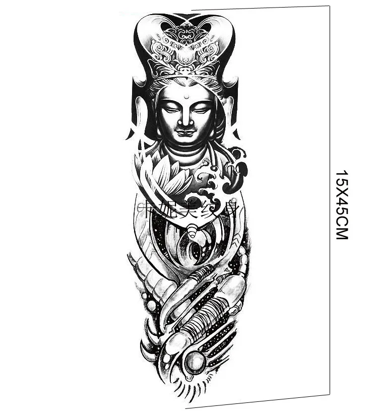 Aliexpress.com : Buy 2016 New Arrivals 45X15CM NEW Waterproof Temporary Whole Hand Cool Tattoo