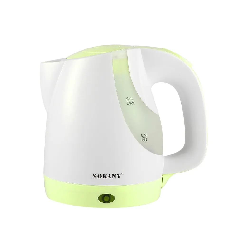 SOKANY 0.9L Portable Electric Kettle Water Kettle with Mesh Filter & Interlocking Lid Support Automatic Switch Off EU Plug SOKANY 0.9L Portable Electric Kettle Water Kettle with Mesh Filter & Interlocking Lid Support Automatic Switch Off EU Plug