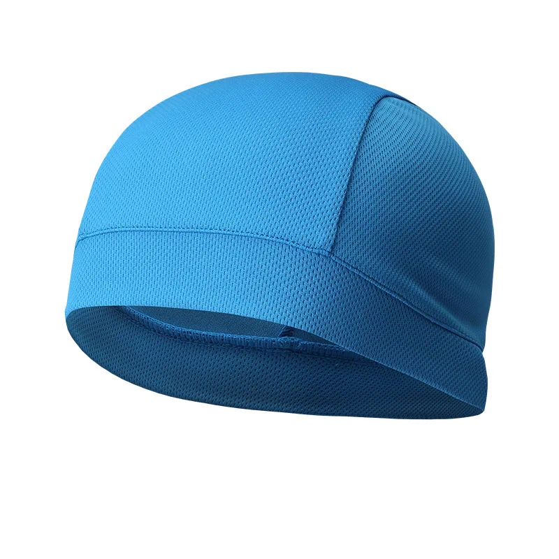Летняя мужская кепка, эластичная, дышащая, впитывает пот, одноцветная, повязка на голову для спорта на открытом воздухе, велоспорта, бега, верховой езды, шапка BHD2