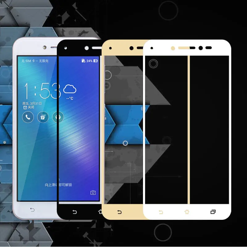 

For ASUS ZenFone ZE554KL ZD552KL ZE520KL ZC520TL ZC521TL full cover Protector tempered glass screen film full covers protection