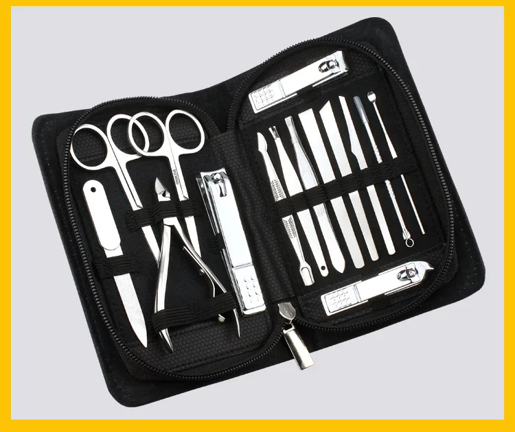 Arte do Unha Kits de Manicure Unha Tesoura Pinça Faca Conjuntos Profissional Clipper Dedo Alicate Frete Grátis