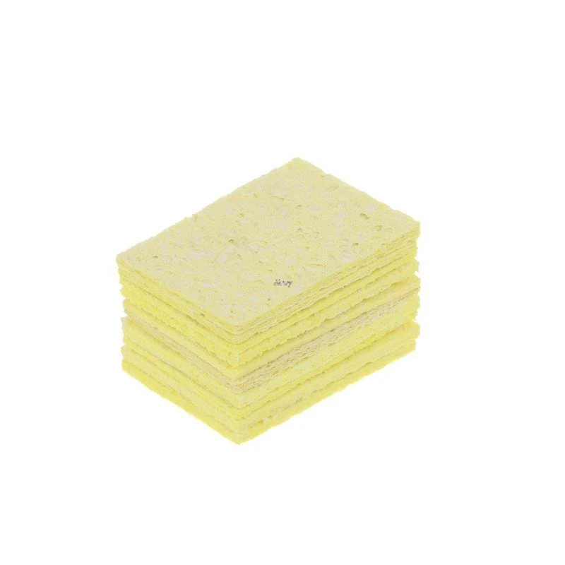 10pcs Heatstable Soldering Iron Cleaning Sponge High Temperature Resistant Welding Accessories  tool