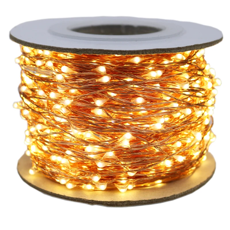 

The Longest Copper Wire LED String Lights 30m 50m 100m LED Outdoor Christmas Fairy Lights Street Garland Warm White Starry Light