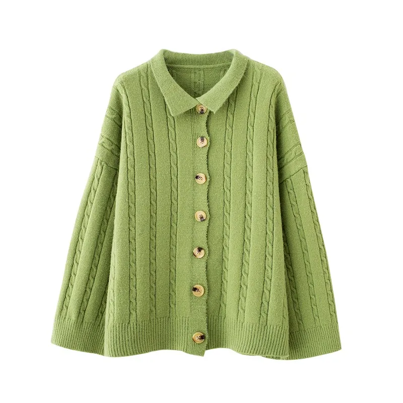 ^Cheap New Autumn Knit Sweater Women 2019 Fashion Harajuku Loose Warm Cardigan Women College Casual Long Sleeve Winter Coat