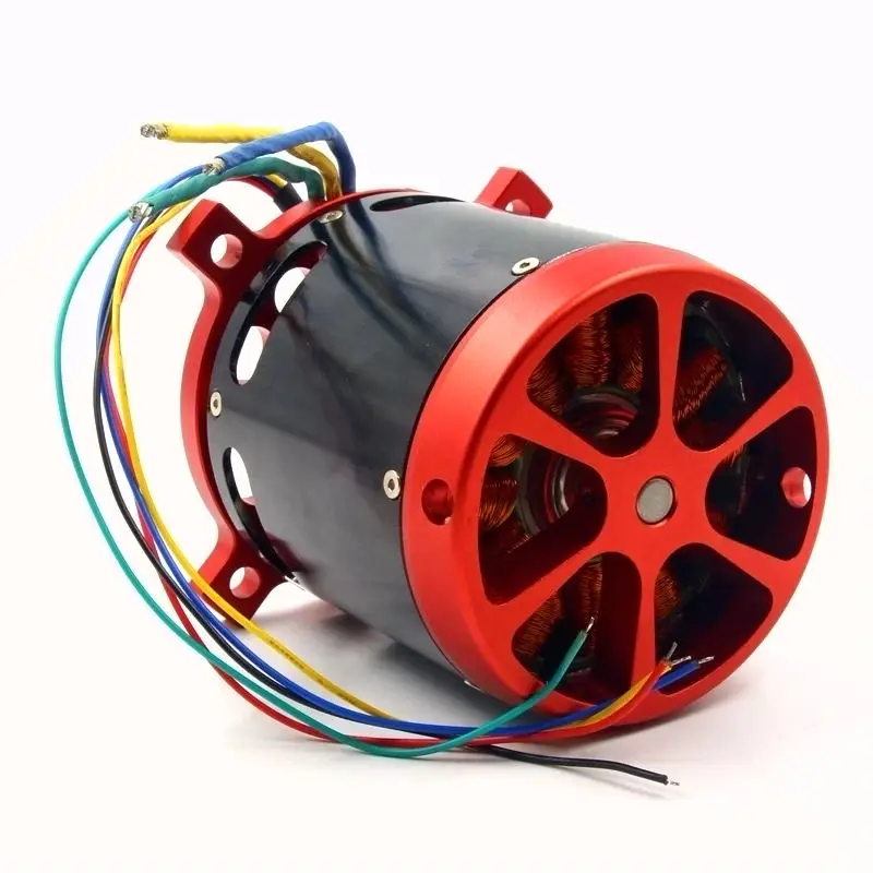 BLDC brushless DC сенсорный двигатель 80100 outrunner CA80 30 70V 8092 70KV с датчиком Холла для РУ хобби