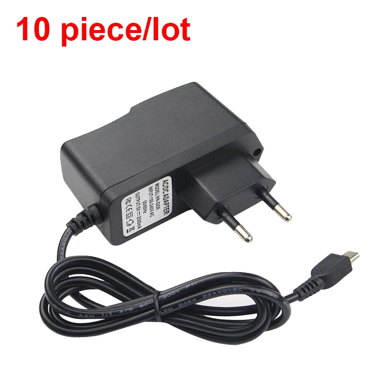 

10pcs/lot Raspberry Pi 3 Power Charger 5V / 2.5A Micro Port Power Adapter Supply EU/ US/ UK/ AU Plug For Raspberry Pi 3 Model B