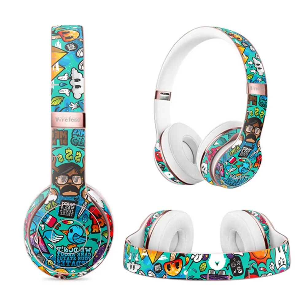 Skin Decal for Beats Solo3 Wireless Headphones,Vinyl Body Shell