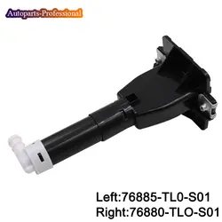 Новый фар сопла левой и правой стороны 76885-TL0-S01/76880-TLO-S01 для honda SPIRIOR 2010-2012 CU1 CU2 для accord Euro