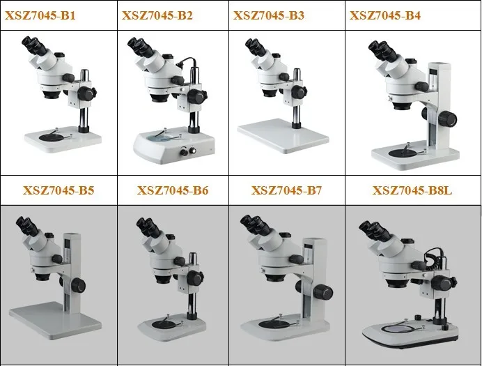 FS XSZ7045-B3 Тринокулярный Стерео микроскоп зум 1:6. 4 7X-45X для Светодиодный PCB инспекции микроскопов