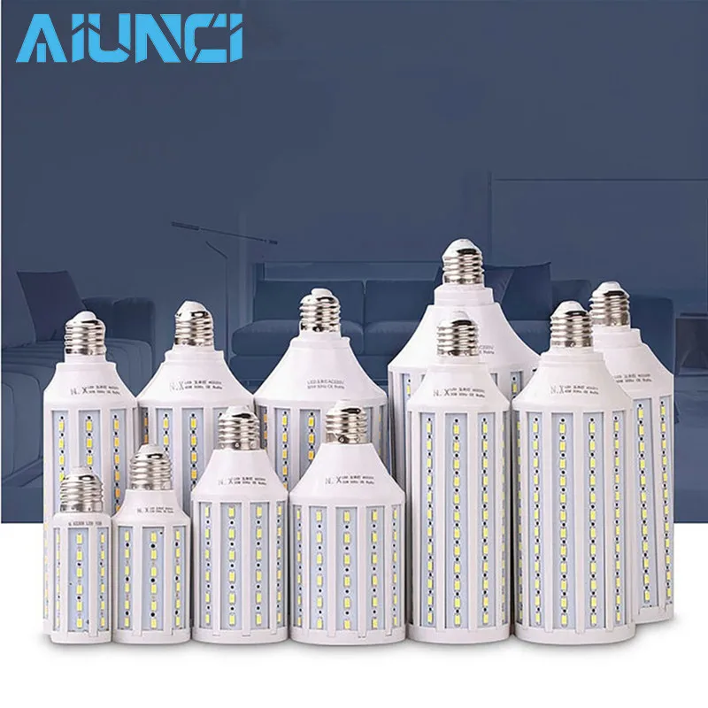 Светодиодный светильник E27 SMD 5730 светодиодный высокого качества 10 Вт 12 15 25 30 40 50 100